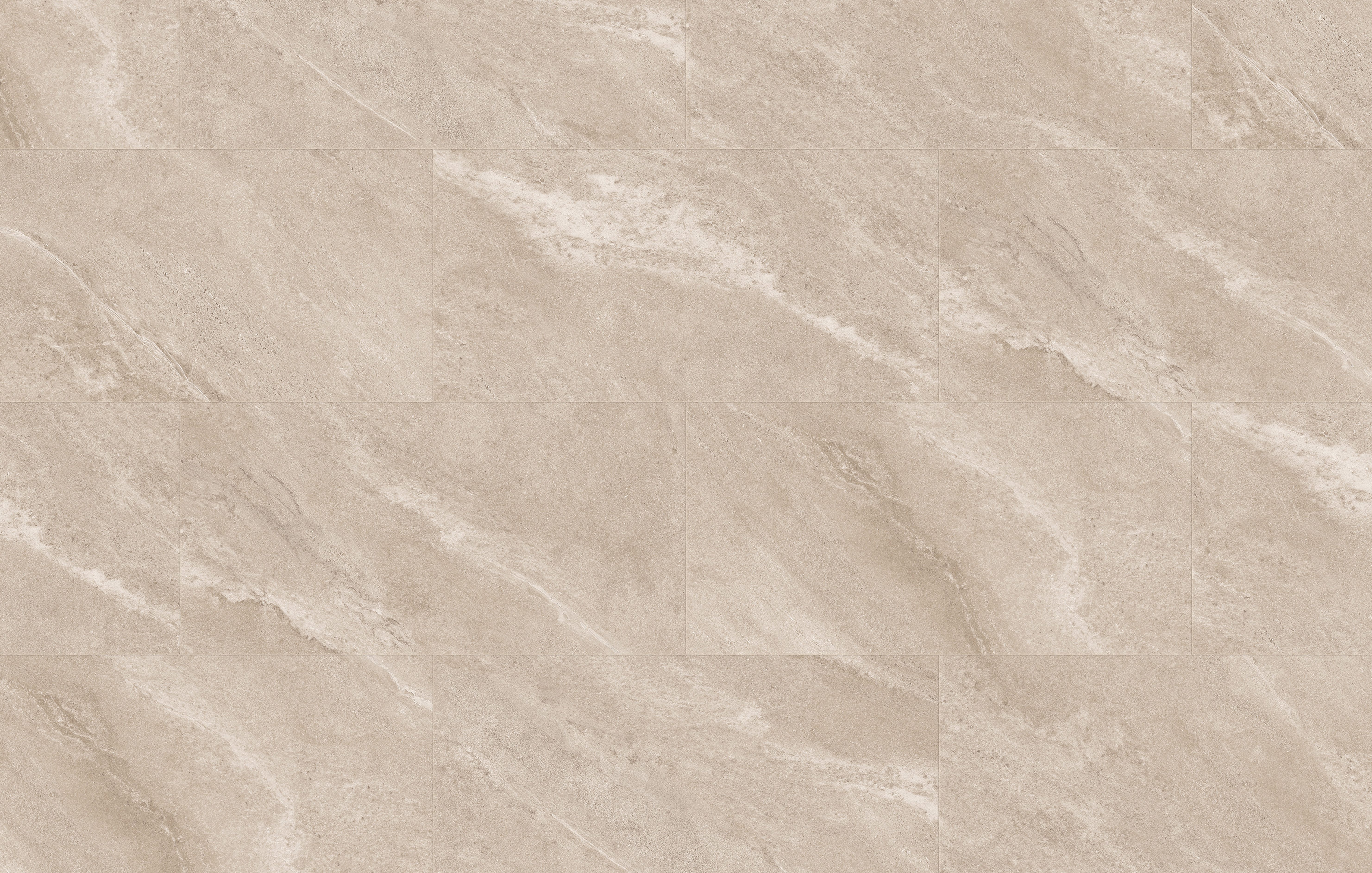 Luxury Vinyl - SmartDrop Tile - Ivory Travertine - Fuzion Flooring